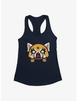 Brand new 😍 Aggretsuko Metal Rock & Roll 👧 Girls Tank 🥰
