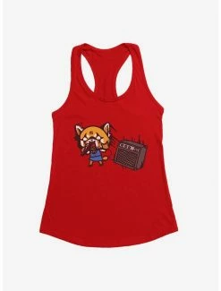 Outlet ⌛ Aggretsuko Metal Screamo 👧 Girls Tank 🧨 -Cheap Sanrio Store 18137835 hi