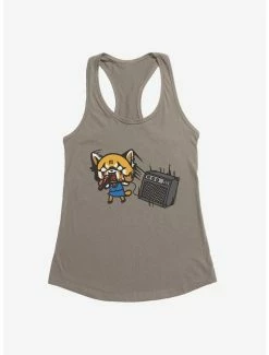 Outlet ⌛ Aggretsuko Metal Screamo 👧 Girls Tank 🧨 -Cheap Sanrio Store 18137842 hi