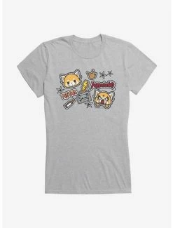 Flash Sale ๐ Aggretsuko Metal Gig Stickers ๐ง Girls T-Shirt ๐งจ 14 Flash Sale ๐ Aggretsuko Metal Gig Stickers ๐ง Girls T-Shirt ๐งจ -Cheap Sanrio Store 18138035 hi