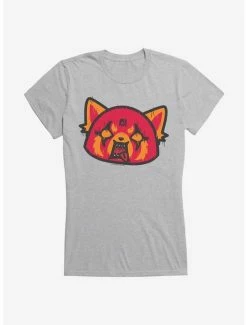 Best Pirce ✔️ Aggretsuko Metal Rock Out To The Max 👧 Girls T-Shirt ⌛ -Cheap Sanrio Store 18138427 hi