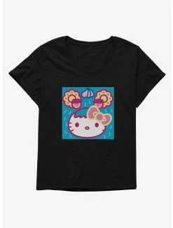 Best deal 🎉 Hello Kitty Sweet Kaiju Blueberry 👧 Girls T-Shirt Plus Size ✨ -Cheap Sanrio Store 18138663 hi