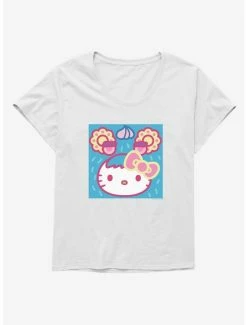 Best deal 🎉 Hello Kitty Sweet Kaiju Blueberry 👧 Girls T-Shirt Plus Size ✨ -Cheap Sanrio Store 18138690 hi