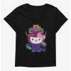 Outlet 😍 Hello Kitty Sweet Kaiju Claws 👧 Girls T-Shirt Plus Size 🛒 -Cheap Sanrio Store 18139135 hi