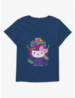 Outlet 😍 Hello Kitty Sweet Kaiju Claws 👧 Girls T-Shirt Plus Size 🛒 -Cheap Sanrio Store 18139153 hi