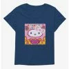 Promo ⌛ Hello Kitty Sweet Kaiju Cone 👧 Girls T-Shirt Plus Size 🥰