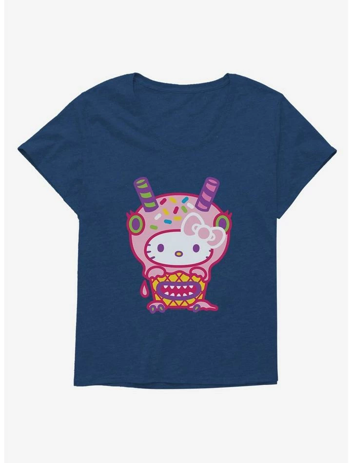 Top 10 🛒 Hello Kitty Sweet Kaiju Cupcake 👧 Girls T-Shirt Plus Size 🥰 6 Top 10 🛒 Hello Kitty Sweet Kaiju Cupcake 👧 Girls T-Shirt Plus Size 🥰 - Image 4