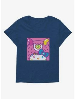 Hot Sale 👏 Hello Kitty Sweet Kaiju Cyclops 👧 Girls T-Shirt Plus Size 🌟 -Cheap Sanrio Store 18139261 hi