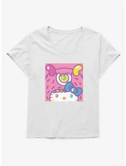 Hot Sale 👏 Hello Kitty Sweet Kaiju Cyclops 👧 Girls T-Shirt Plus Size 🌟 -Cheap Sanrio Store 18139270 hi