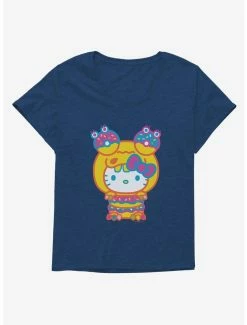 Deals ✨ Hello Kitty Sweet Kaiju Doughnut 👧 Girls T-Shirt Plus Size 🎁 -Cheap Sanrio Store 18139297 hi