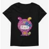 Outlet 🧨 Hello Kitty Sweet Kaiju Fuzzy 👧 Girls T-Shirt Plus Size 😉