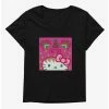 Wholesale 🎁 Hello Kitty Sweet Kaiju Icon 👧 Girls T-Shirt Plus Size 🧨 -Cheap Sanrio Store 18139387 hi