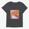Discount ✨ Hello Kitty Sweet Kaiju Melting 👧 Girls T-Shirt Plus Size ✔️ -Cheap Sanrio Store 18139468 hi