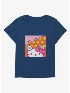 Discount ✨ Hello Kitty Sweet Kaiju Melting 👧 Girls T-Shirt Plus Size ✔️ -Cheap Sanrio Store 18139477 hi
