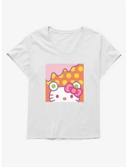 Discount ✨ Hello Kitty Sweet Kaiju Melting 👧 Girls T-Shirt Plus Size ✔️ -Cheap Sanrio Store 18139486 hi