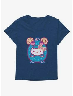 New 🎉 Hello Kitty Sweet Kaiju Pouch 👧 Girls T-Shirt Plus Size 😀