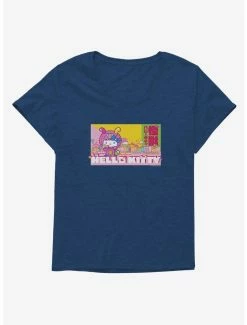 Hot Sale 😉 Hello Kitty Sweet Kaiju Screensaver 👧 Girls T-Shirt Plus Size 👏 -Cheap Sanrio Store 18139585 hi