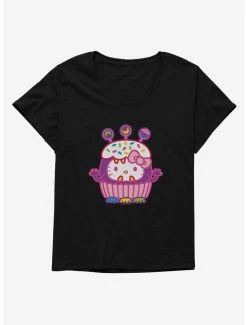 New 🎉 Hello Kitty Sweet Kaiju Sprinkles 👧 Girls T-Shirt Plus Size 👏 -Cheap Sanrio Store 18139603 hi