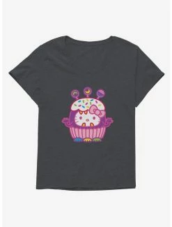 New 🎉 Hello Kitty Sweet Kaiju Sprinkles 👧 Girls T-Shirt Plus Size 👏