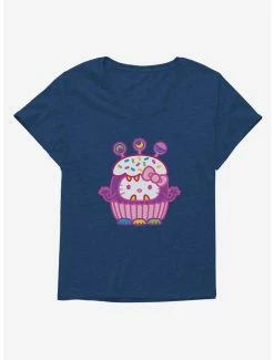 New 🎉 Hello Kitty Sweet Kaiju Sprinkles 👧 Girls T-Shirt Plus Size 👏 -Cheap Sanrio Store 18139621 hi