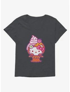 Best reviews of ๐ฏ Hello Kitty Sweet Kaiju Sundae ๐ง Girls T-Shirt Plus Size ๐ฏ