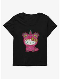 Hot Sale 👍 Hello Kitty Sweet Kaiju Unicorn 👧 Girls T-Shirt Plus Size 😀 -Cheap Sanrio Store 18139711 hi