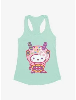 Promo 🌟 Hello Kitty Sweet Kaiju Cupcake 👧 Girls Tank 👏 -Cheap Sanrio Store 18140860 hi 1
