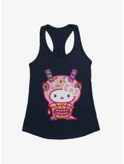 Promo 🌟 Hello Kitty Sweet Kaiju Cupcake 👧 Girls Tank 👏 -Cheap Sanrio Store 18140867 hi