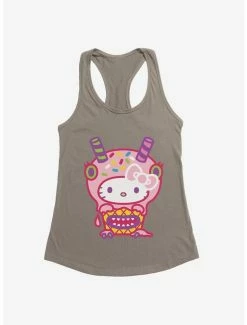 Promo 🌟 Hello Kitty Sweet Kaiju Cupcake 👧 Girls Tank 👏 -Cheap Sanrio Store 18140874 hi