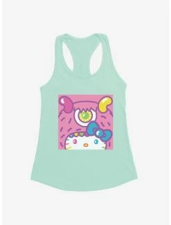 Discount 👏 Hello Kitty Sweet Kaiju Cyclops 👧 Girls Tank 🎁 -Cheap Sanrio Store 18140902 hi