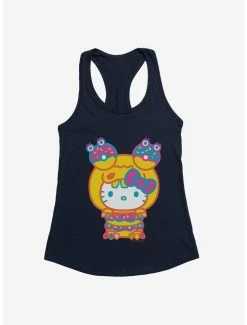 Cheapest 😍 Hello Kitty Sweet Kaiju Doughnut 👧 Girls Tank 🎉 -Cheap Sanrio Store 18140951 hi