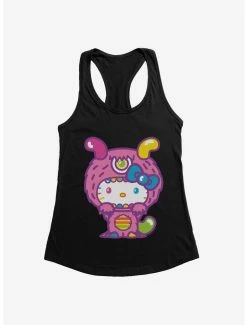 Outlet 🧨 Hello Kitty Sweet Kaiju Fuzzy 👧 Girls Tank ❤️ -Cheap Sanrio Store 18141014 hi