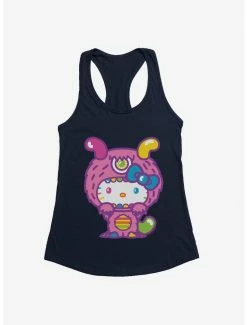 Outlet 🧨 Hello Kitty Sweet Kaiju Fuzzy 👧 Girls Tank ❤️ -Cheap Sanrio Store 18141035 hi