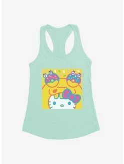 Best Pirce 😉 Hello Kitty Sweet Kaiju Profile 👧 Girls Tank 🔥 -Cheap Sanrio Store 18141238 hi