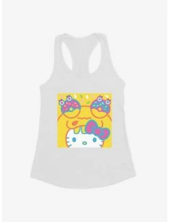 Best Pirce 😉 Hello Kitty Sweet Kaiju Profile 👧 Girls Tank 🔥