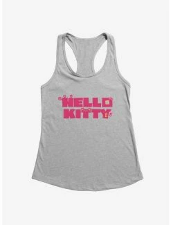 Outlet โ๏ธ Hello Kitty Sweet Kaiju Stencil ๐ง Girls Tank ๐งจ