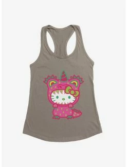 Hot Sale 😍 Hello Kitty Sweet Kaiju Unicorn 👧 Girls Tank ❤️ -Cheap Sanrio Store 18141462 hi