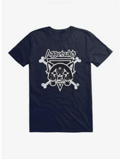 Best deal ⭐ Aggretsuko Metal Crossbones T-Shirt 🔥