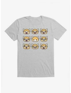 Cheapest ⭐ Aggretsuko Metal Emotions T-Shirt 🔔 15 Cheapest ⭐ Aggretsuko Metal Emotions T-Shirt 🔔 -Cheap Sanrio Store 18146565 hi