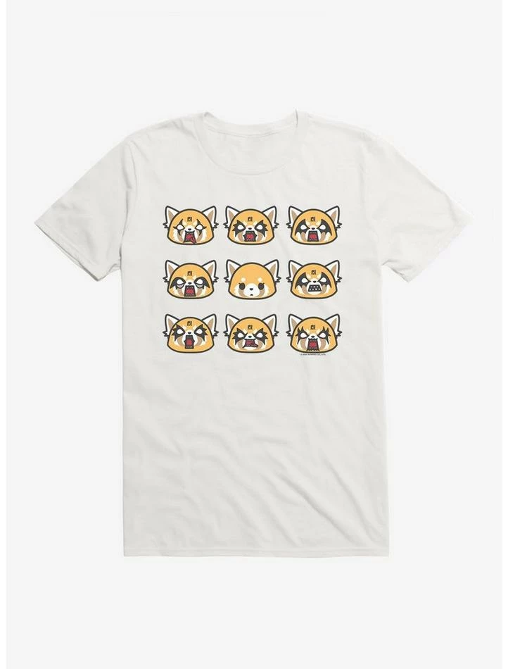 Cheapest ⭐ Aggretsuko Metal Emotions T-Shirt 🔔 11 Cheapest ⭐ Aggretsuko Metal Emotions T-Shirt 🔔 - Image 9