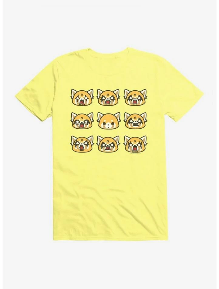 Cheapest ⭐ Aggretsuko Metal Emotions T-Shirt 🔔 12 Cheapest ⭐ Aggretsuko Metal Emotions T-Shirt 🔔 - Image 10