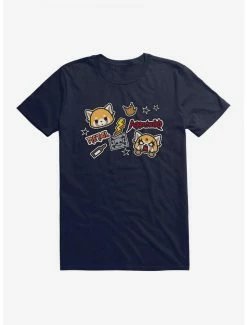Top 10 🔔 Aggretsuko Metal Gig Stickers T-Shirt 🥰 -Cheap Sanrio Store 18146673 hi