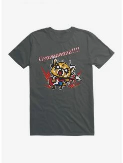 Best Pirce 🛒 Aggretsuko Metal Guitar Rock & Roll T-Shirt 🔔 -Cheap Sanrio Store 18146718 hi