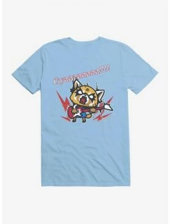 Best Pirce 🛒 Aggretsuko Metal Guitar Rock & Roll T-Shirt 🔔 -Cheap Sanrio Store 18146745 hi