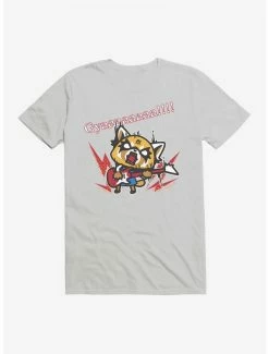 Best Pirce 🛒 Aggretsuko Metal Guitar Rock & Roll T-Shirt 🔔 -Cheap Sanrio Store 18146763 hi