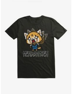 Buy 💯 Aggretsuko Metal Headbanger T-Shirt 🎉 -Cheap Sanrio Store 18146871 hi