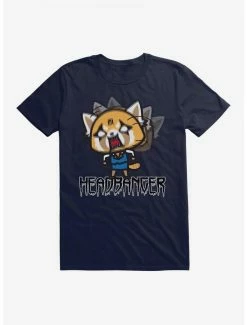 Buy 💯 Aggretsuko Metal Headbanger T-Shirt 🎉 -Cheap Sanrio Store 18146916 hi