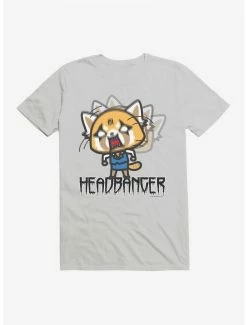 Buy 💯 Aggretsuko Metal Headbanger T-Shirt 🎉 -Cheap Sanrio Store 18146925 hi