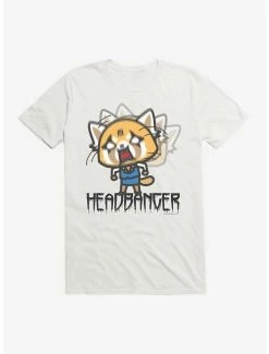 Buy 💯 Aggretsuko Metal Headbanger T-Shirt 🎉 -Cheap Sanrio Store 18146934 hi