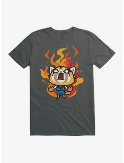 Cheapest 🛒 Aggretsuko Metal Rage T-Shirt 🧨 -Cheap Sanrio Store 18147042 hi